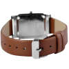 Damenuhr Armbanduhr Kunstleder braun Fame 100327500105 Analog