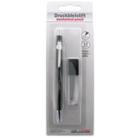 Druckbleistift 0,5 mm Strichstärke 12 Ersatzminen...