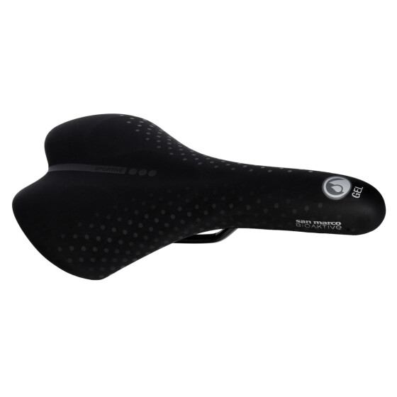 Gel Fahrradsattel Sportive small 0-30° wasserfest Fahrradzubehör Sattel San Marco 90107