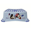 Keeeper Tritthocker "Mickey und Minnie" 40,50 x 28,5 x 14 cm  - hellblau - anti-rutsch