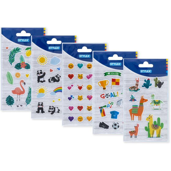 Filzsticker verschiedene Motive 1 Blatt 1 Stück nach Zufall