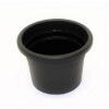 Pflanztopf Cilindro Kunststoff rund anthrazit d=15 cm alpfa 851129