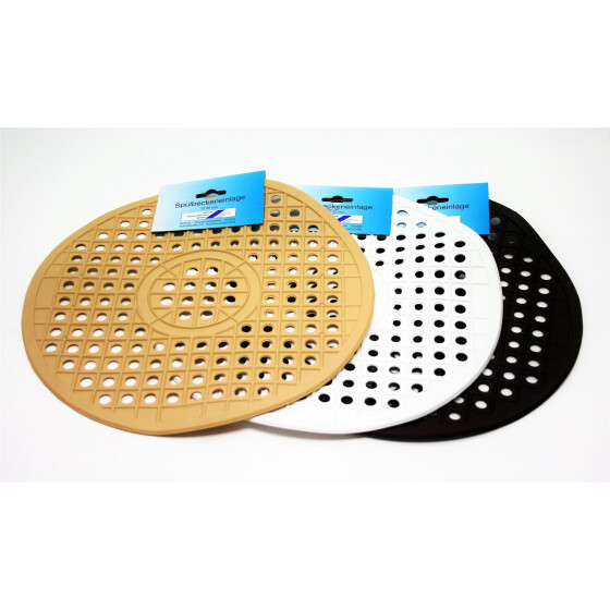 BRAUNE Spülbeckeneinlage rund 32 cm 1 Stück