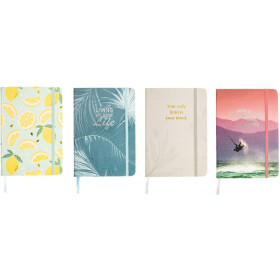 Notizbuch Hardcover Motiv ONCE UPON A TIME14,8 x 21,0 cm FSC kariert 192 Seiten 1 Stück