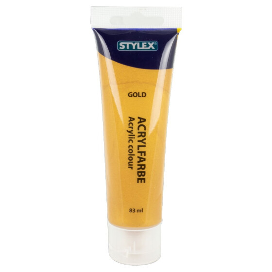 Kopie von Stylex 28638 Acrylfarbe 83  ml Tube Gold #1