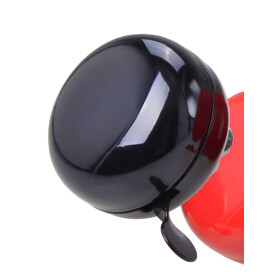 Fahrrad Glocke Klingel SCHWARZ Ding Dong 80 mm Stahl...