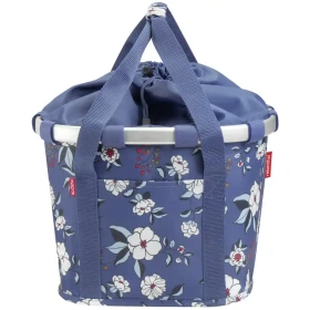 Textil Lenkerkorb KLICKfix Reisenthel Aluminium garden blue 35 x 28 x 26 cm