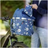 Textil Lenkerkorb KLICKfix Reisenthel Aluminium garden blue 35 x 28 x 26 cm