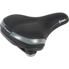 Velo E-Bike Komfortsattel schwarz / grau/weiss 26 x 22 x...