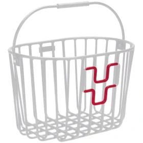 Lenker Korb Fahrrad silber KLICKfix Aluminium 16 Liter 7 kg 41 x 28 x 27 cm
