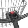 Lenker Korb Fahrrad silber KLICKfix Aluminium 16 Liter 7 kg 41 x 28 x 27 cm