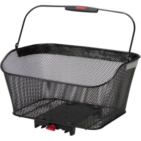 City Korb Reflect KLICKfix Bodenkupplung 20 Liter 15,5 kg Racktime Gepäckträger schwarz/silber