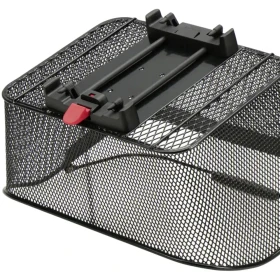 City Korb KLICKfix Bodenkupplung 10 kg 20 Liter Racktime Gepäckträger schwarz