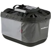 KLICKfix Shopper Alingo GT mit KLICKfix Bodenkupplung für Racktime Gepäckträger grau / schwarz