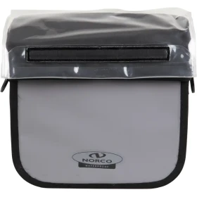 Fahrradtasche Lenkertasche Norco Yukon grau/schwarz wasserdicht 30 x 16 x 21 cm