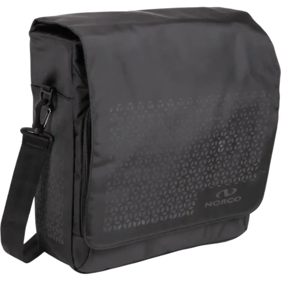 City Tasche Nylon reflektierend KLICKfix Vario E Haken schwarz 34 x 15 x 40 cm