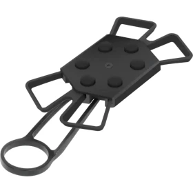 Handy Halterung Fahrrad Alu Kunststoff schwarz 4,7"...