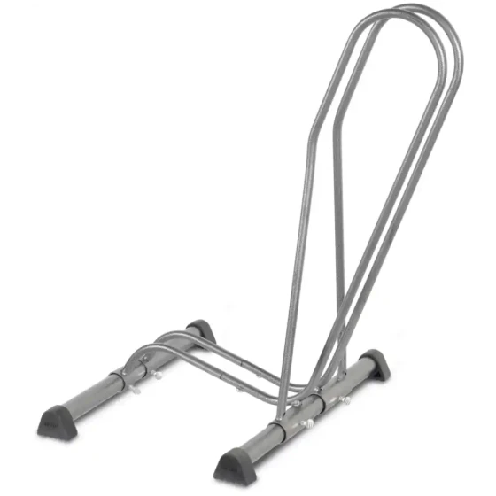 Bodenständer Fahrrad Stahlrohr silber The Shop Rack universell verstellbar