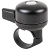 Alu Glocke Klingel Drehklöppel doppelter Klington Mounty Dany Oversize Lenker Ø 25,4 mm mattschwarz